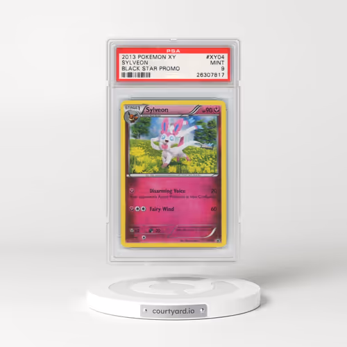 2013 Pokémon XY Black Star Promo #XY04 Sylveon - Holo Sylveon Collection (PSA 9 MINT)