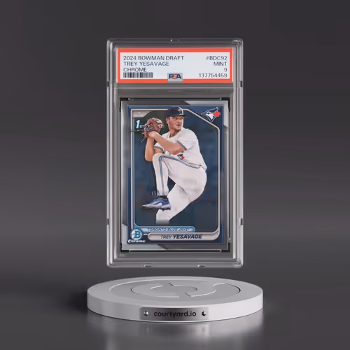 2024 Bowman Draft #BDC92 Trey Yesavage - Chrome (PSA 9 MINT)