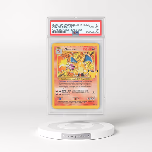 2021 Pokémon Celebrations Classic Collection #4 Charizard - Holo (PSA 10 GEM MINT)