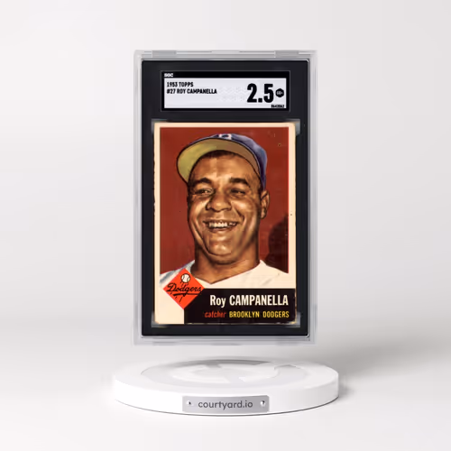 1953 Topps #27 Roy Campanella (SGC 2.5 GOOD+)