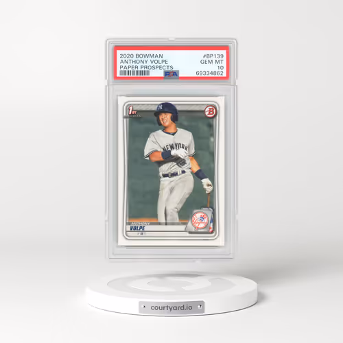 2020 Bowman Paper Prospects #BP139 Anthony Volpe (PSA 10 GEM MINT)