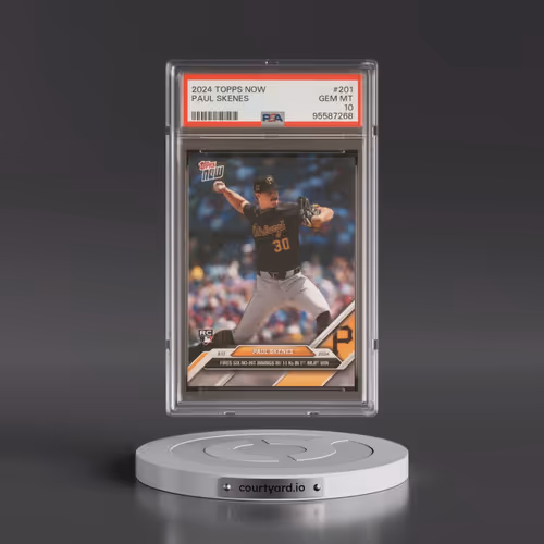 2024 Topps Now #201 Paul Skenes (PSA 10 GEM MINT)
