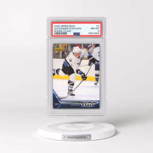 2005 Upper Deck Rookie Class #2 Alexander Ovechkin (PSA 8 NM-MT)