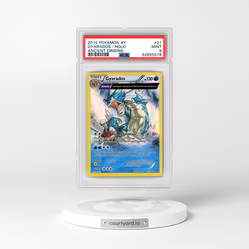 2015 Pokémon XY Ancient Origins #21 Gyarados - Holo (PSA 9 MINT)