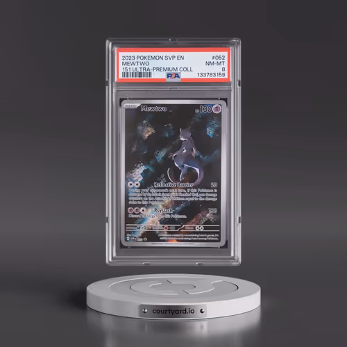 2023 Pokémon Svp EN-SV Black Star Promo #052 Mewtwo - 151 Ultra-Premium Collection (PSA 8 NM-MT)