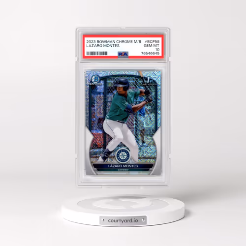 2023 Bowman Mega Box Chrome #58 Lazaro Montes (PSA 10 GEM MINT)
