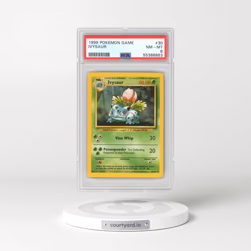 1999 Pokémon Game #30 Ivysaur (PSA 8 NM-MT)