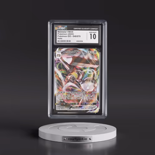 2022 Pokémon GO #048/078 Melmetal VMAX - Holo (CGC 10 GEM MINT)