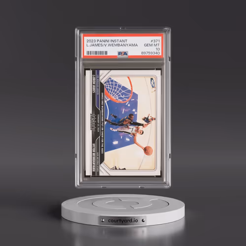 2023 Panini Instant #371 LeBron James/Victor Wembanyama (PSA 10 GEM MINT)