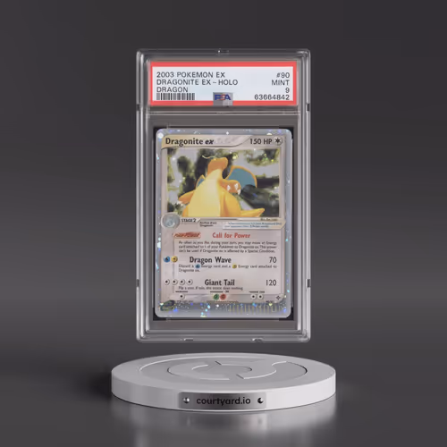 2003 Pokémon EX Dragon #90 Dragonite EX - Holo Holo (PSA 9 MINT)