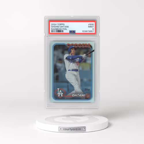 2024 Topps #500 Shohei Ohtani - Rainbow Foil (PSA 9 MINT)