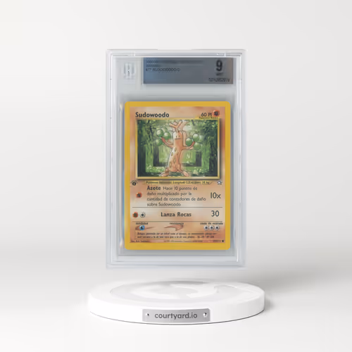 2000 Spanish Neo Genesis #77 Sudowoodo - 1st Edition (BGS 9 MINT)