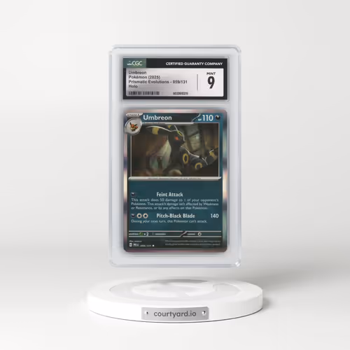 2025 Prismatic Evolutions - PRE EN #059/131 Umbreon - Holo (CGC 9 MINT)