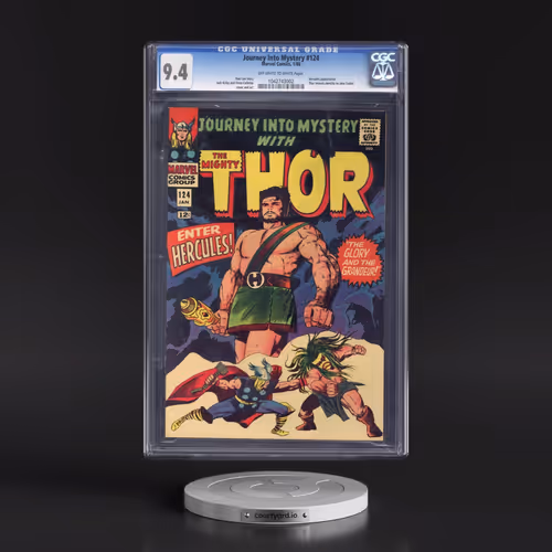 Journey Into Mystery #124 CGC 9.4 Off-white to White Pages (Marvel Comics, 1/66) - Universal