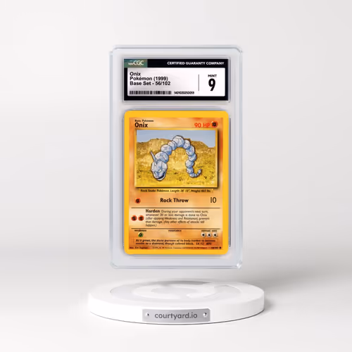 1999 Base Set #56/102 Onix (CGC 9 MINT)