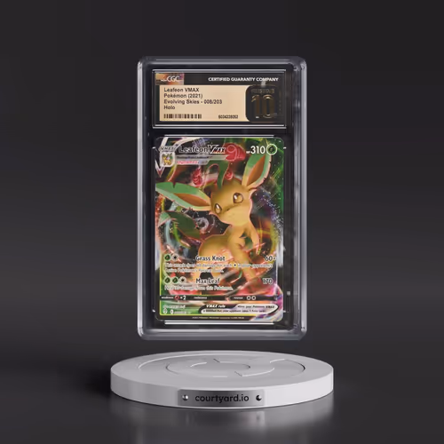 2021 Evolving Skies #008/203 Leafeon VMAX - Holo (CGC 10 PRISTINE)