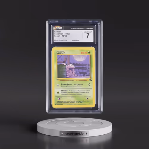 1999 Fossil #48/62 Grimer (CGC 7 NM)