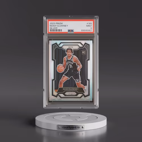 2023 Panini Prizm #165 Noah Clowney - Silver Prizm (PSA 9 MINT)