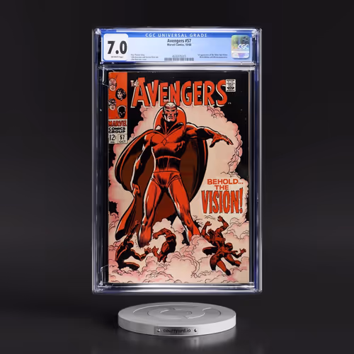 Avengers #57 CGC 7.0 Off-white Pages (Marvel Comics, 10/68)