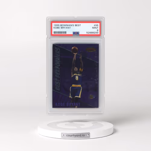 1999 Bowman's Best #95 Kobe Bryant (PSA 9 MINT)