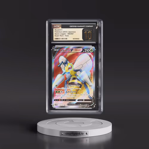 2022 Space Juggler #068/067 Beedrill V - Super Rare Holo (CGC 10 PRISTINE)