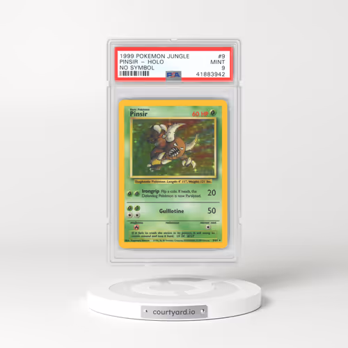 1999 Jungle #9 Pinsir - Holo No Set Symbol (PSA 9 MINT)
