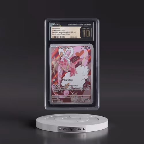 2024 Twilight Masquerade - TWM EN #180/167 Enamorus - Illustration Rare Holo (CGC 10 PRISTINE)