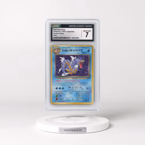 1997 Rocket Gang Dark Gyarados - Holo (CGC 7 NM)