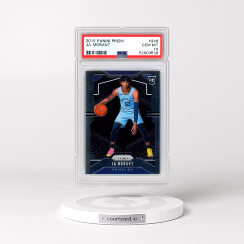 2019 Panini Prizm #249 Ja Morant (PSA 10 GEM MINT)