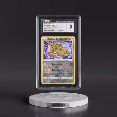 2022 Lost Origin #124/196 Radiant Steelix - Holo (CGC 9 MINT)