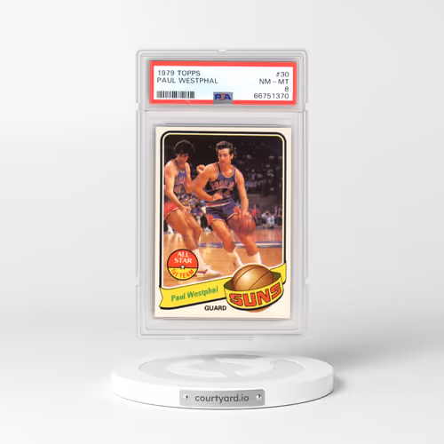 1979 Topps #30 Paul Westphal (PSA 8 NM-MT)