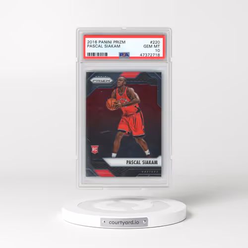 2016 Panini Prizm #220 Pascal Siakam (PSA 10 GEM MINT)