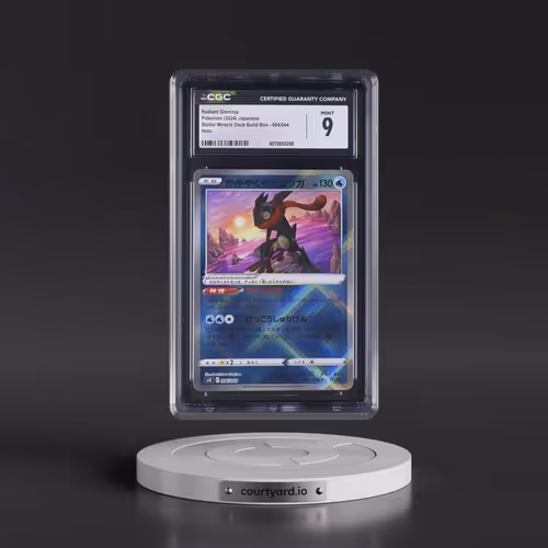 2024 Stellar Miracle Deck Build Box - SVK #004/044 Radiant Greninja - Holo (CGC 9 MINT)