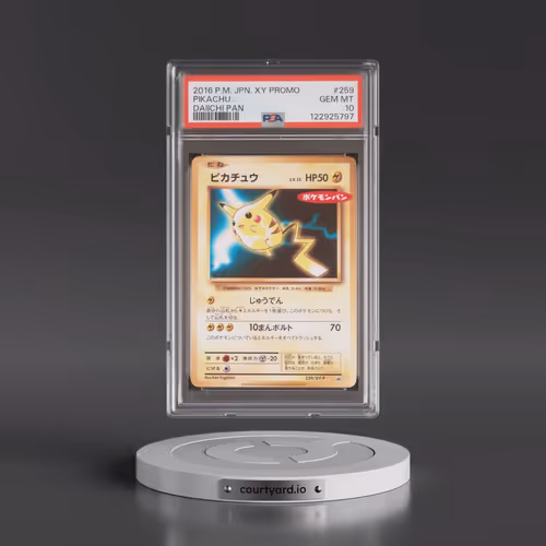2016 Pokémon XY Promo #259 Pikachu - Daiichi Pan (PSA 10 GEM MINT)