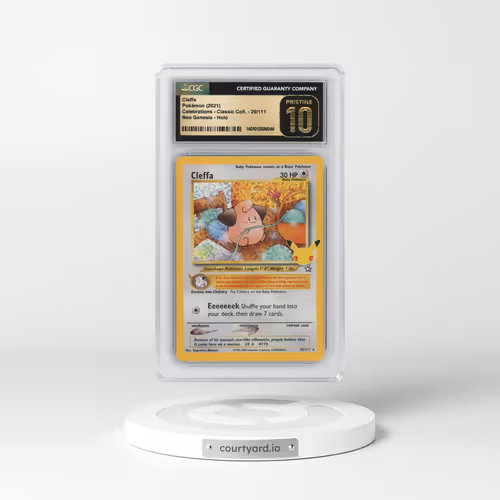 2021 Celebrations - Classic Collection #20/111 Cleffa - Neo Genesis Holo (CGC 10 PRISTINE)