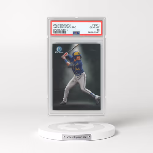2023 Bowman Spotlights #BS11 Jackson Chourio (PSA 10 GEM MINT)