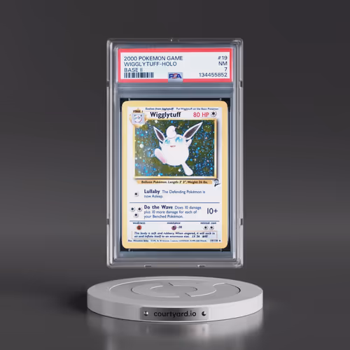 2000 Pokémon Game Base II #19 Wigglytuff - Holo (PSA 7 NM)