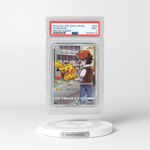 2019 Pokémon Sun & Moon Dream League #054 Pikachu - Full Art (PSA 9 MINT)