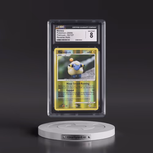 2009 Platinum #82/127 Mareep - Reverse Holo (CGC 8 NM-MT)