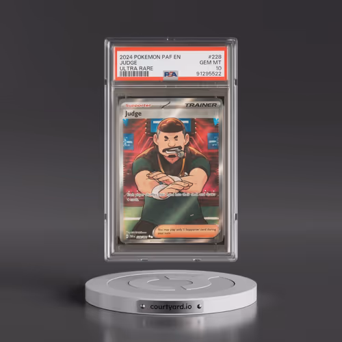 2024 Pokémon Paf EN-Paldean Fates #228 Judge - Ultra Rare (PSA 10 GEM MINT)