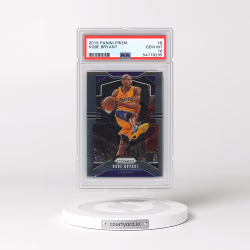 2019 Panini Prizm #8 Kobe Bryant (PSA 10 GEM MINT)