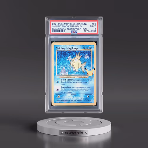 2021 Pokémon Celebrations Classic Collection #66 Shining Magikarp - Holo Holo (PSA 9 MINT)