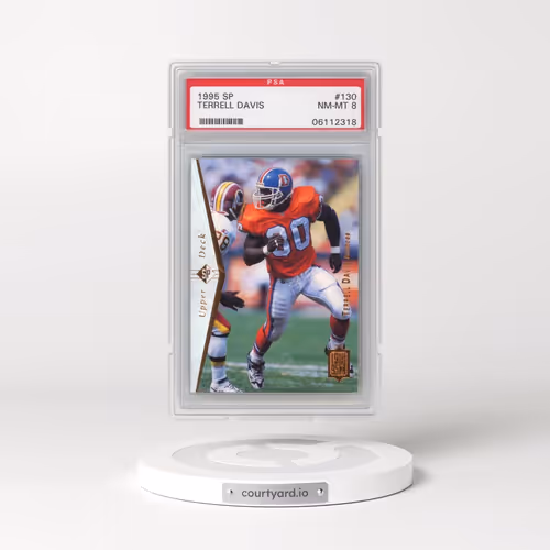 1995 SP #130 Terrell Davis (PSA 8 NM-MT)
