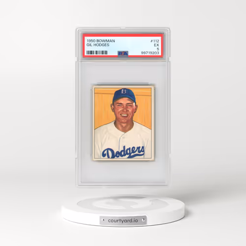 1950 Bowman #112 Gil Hodges (PSA 5 EX)