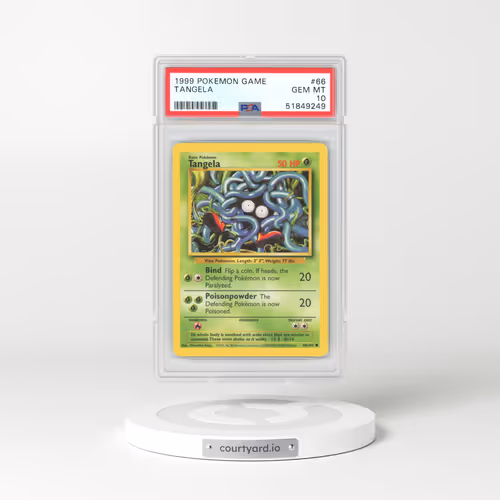 1999 Base Set #66 Tangela (PSA 10 GEM MINT)