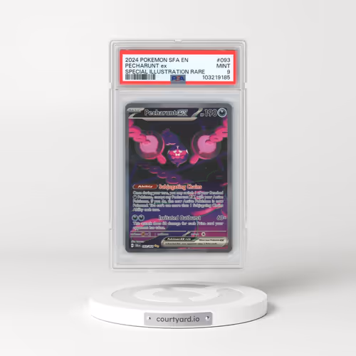 2024 Pokémon Sfa EN-Shrouded Fable #093 Pecharunt EX - Holo Special Illustration Rare (PSA 9 MINT)