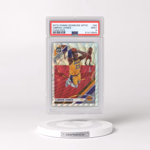 2019 Panini Donruss Optic #60 LeBron James - Fanatics (PSA 9 MINT)