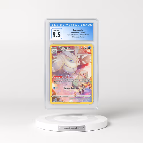 2022 Astral Radiance #TG04 Frosmoth - Full Art Holo (CGC 9.5 GEM MINT)