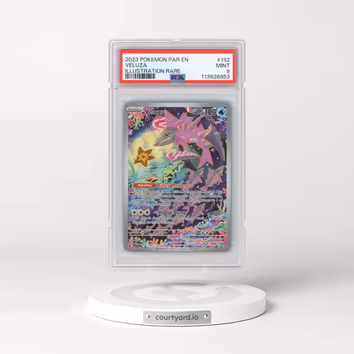 2023 Pokémon Par EN-Paradox Rift #192 Veluza - Illustration Rare (PSA 9 MINT)