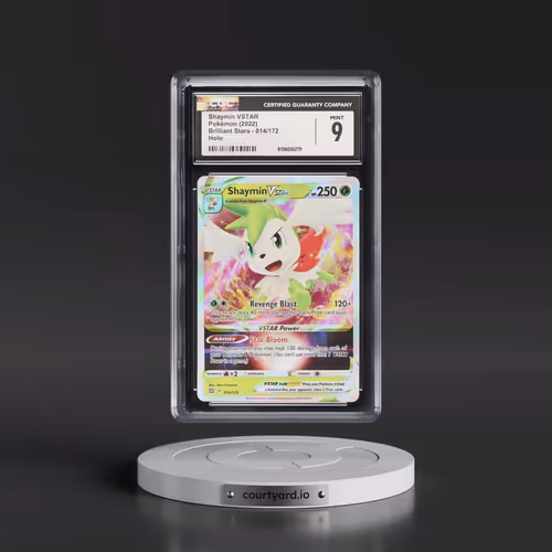 2022 Brilliant Stars #014/172 Shaymin VSTAR - Holo (CGC 9 MINT)